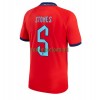 Maillot de Supporter Angleterre John Stones 5 Extérieur Coupe du Monde 2022 Pour Homme